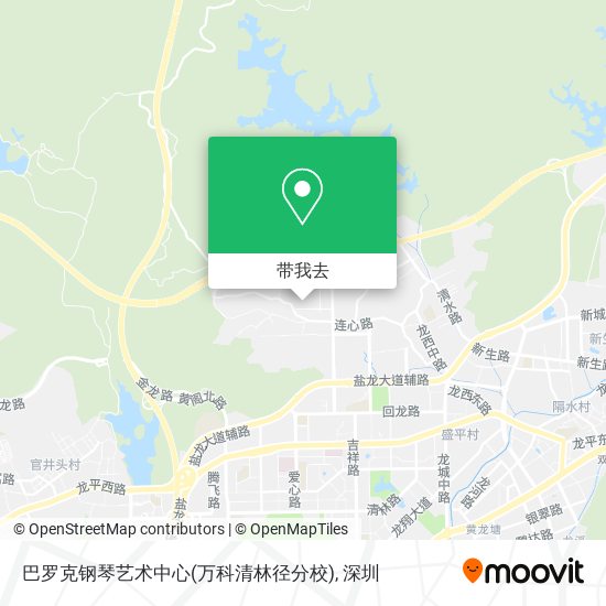 巴罗克钢琴艺术中心(万科清林径分校)地图