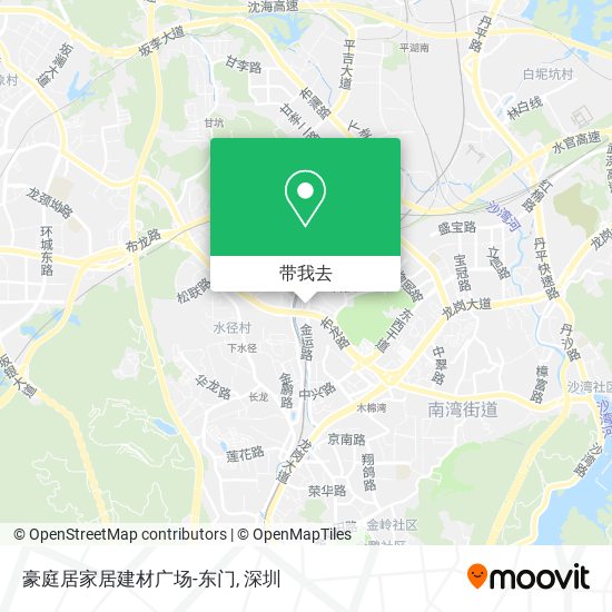 豪庭居家居建材广场-东门地图