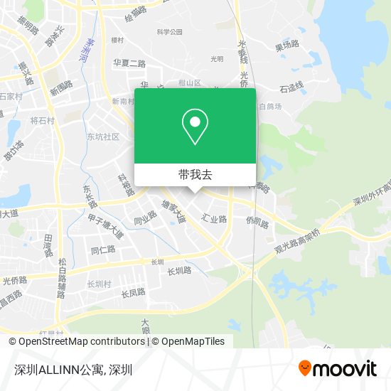 深圳ALLINN公寓地图