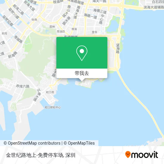 金世纪路地上-免费停车场地图