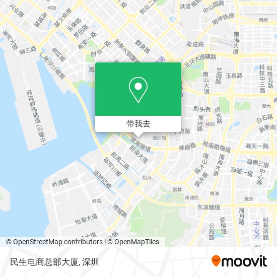 民生电商总部大厦地图
