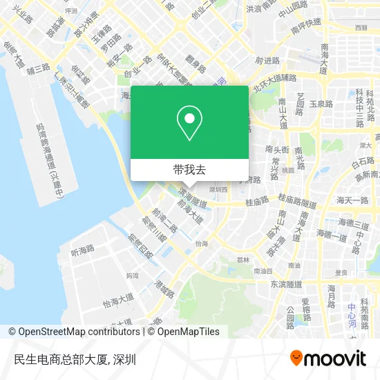 民生电商总部大厦地图