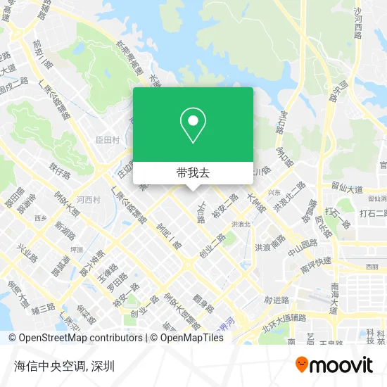 海信中央空调地图