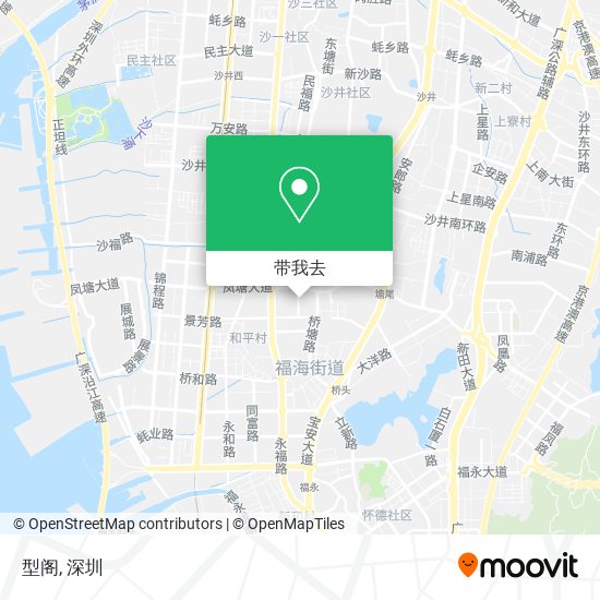型阁地图