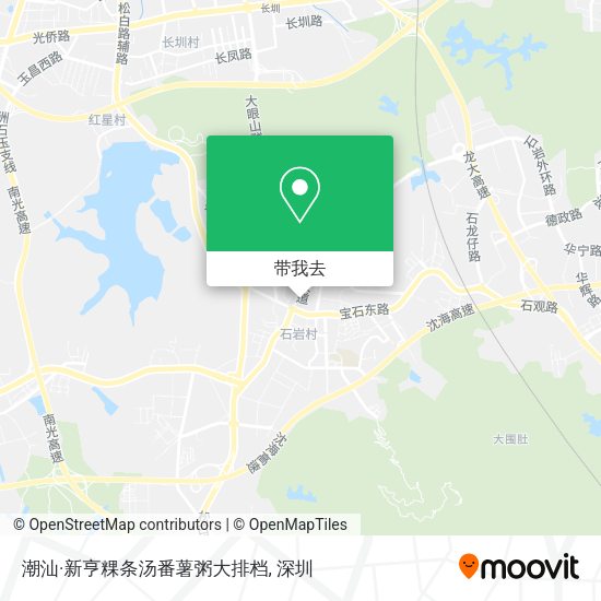 潮汕·新亨粿条汤番薯粥大排档地图