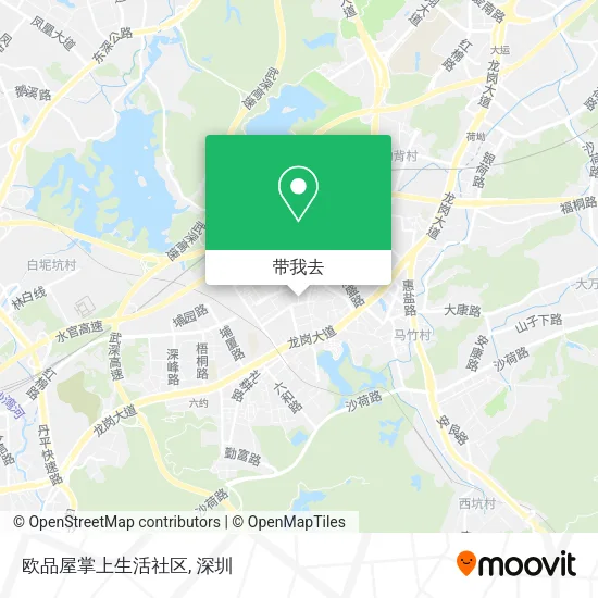 欧品屋掌上生活社区地图