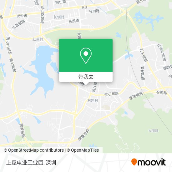上屋电业工业园地图