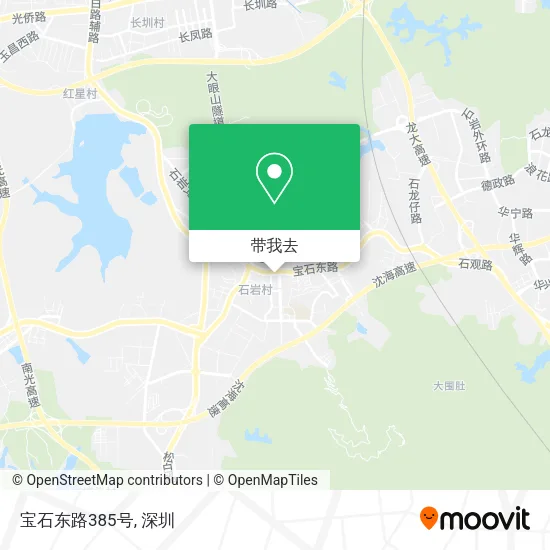 宝石东路385号地图
