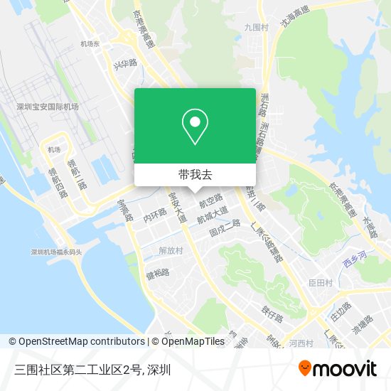 三围社区第二工业区2号地图