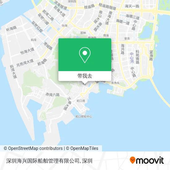 深圳海兴国际船舶管理有限公司地图