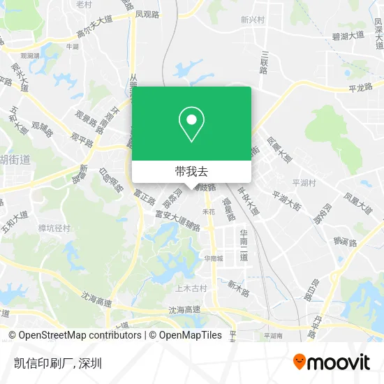 凯信印刷厂地图