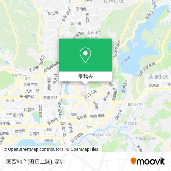 国贸地产(田贝二路)地图