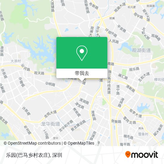 乐园(巴马乡村农庄)地图
