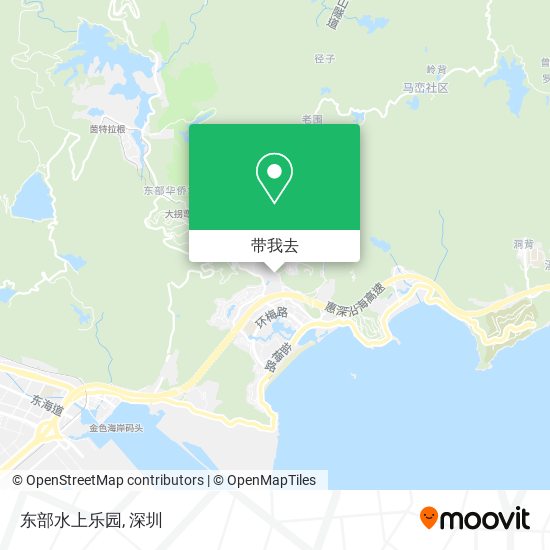 东部水上乐园地图