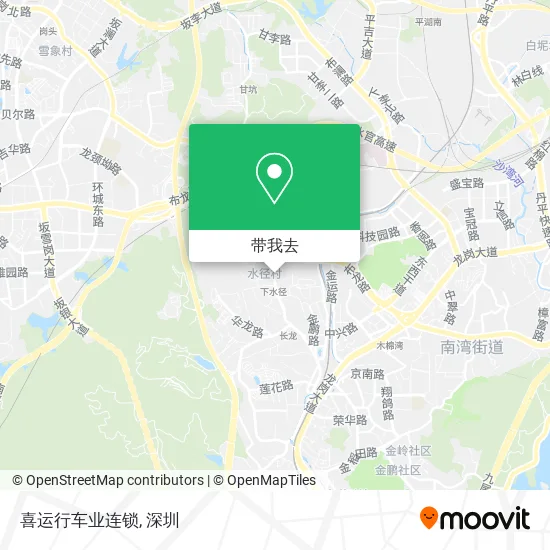 喜运行车业连锁地图