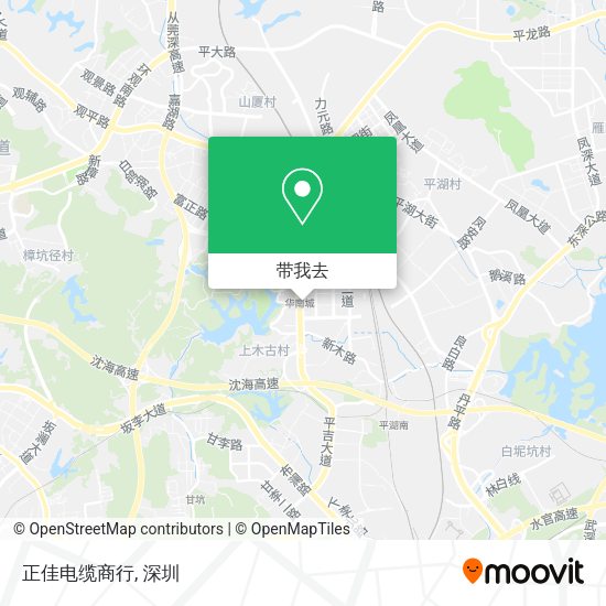 正佳电缆商行地图
