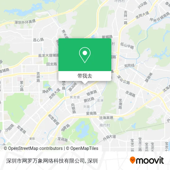 深圳市网罗万象网络科技有限公司地图