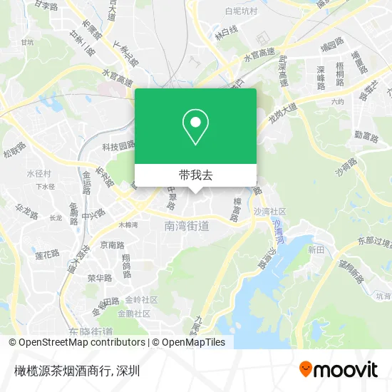 橄榄源茶烟酒商行地图