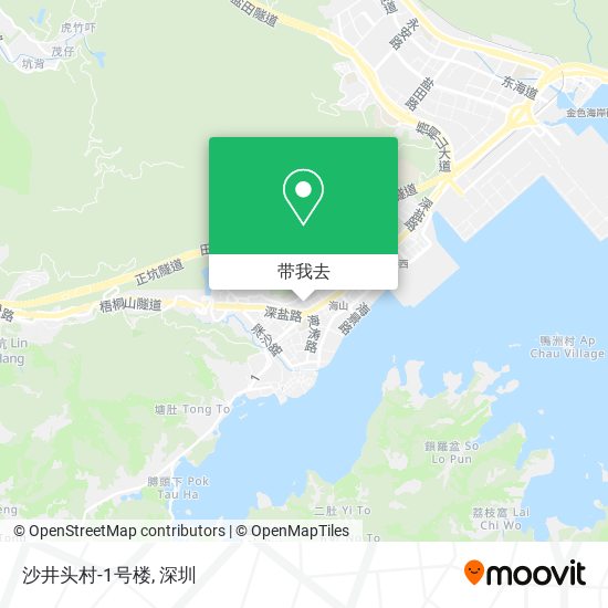 沙井头村-1号楼地图