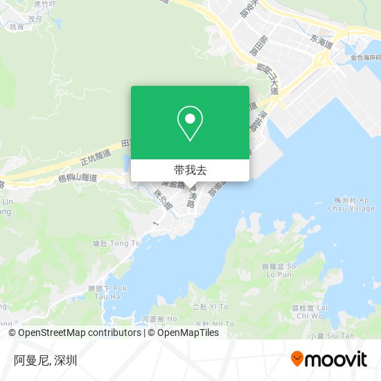 阿曼尼地图