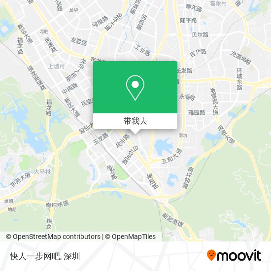 快人一步网吧地图