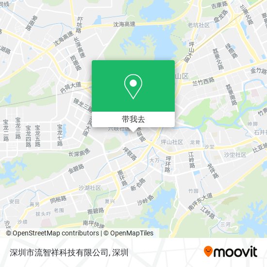 深圳市流智祥科技有限公司地图