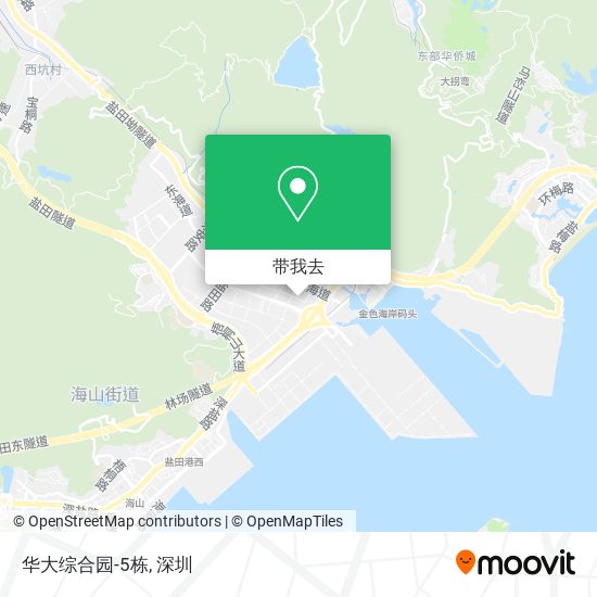 华大综合园-5栋地图