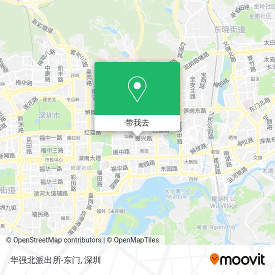 华强北派出所-东门地图