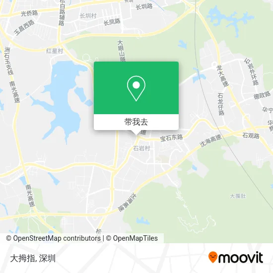 大拇指地图