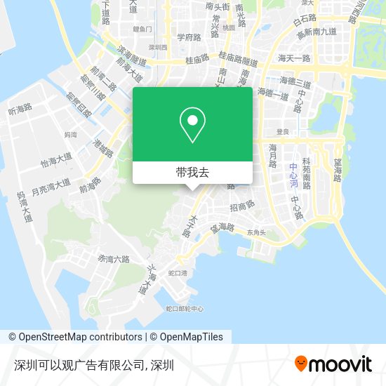 深圳可以观广告有限公司地图