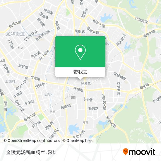 金陵元汤鸭血粉丝地图