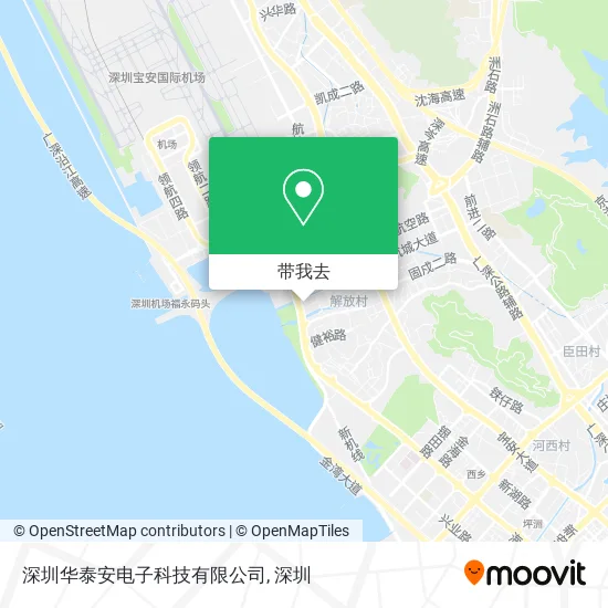 深圳华泰安电子科技有限公司地图