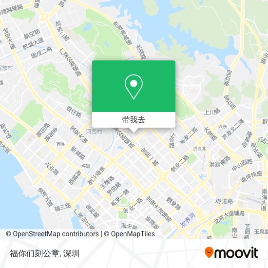 福你们刻公章地图