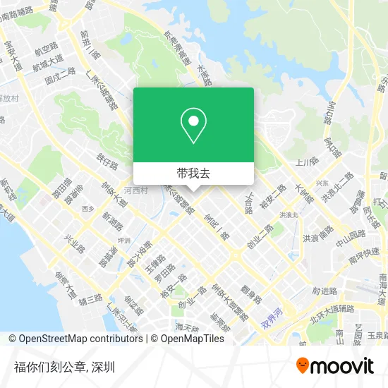 福你们刻公章地图