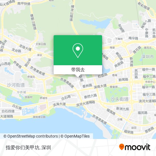 指爱你们美甲坊地图