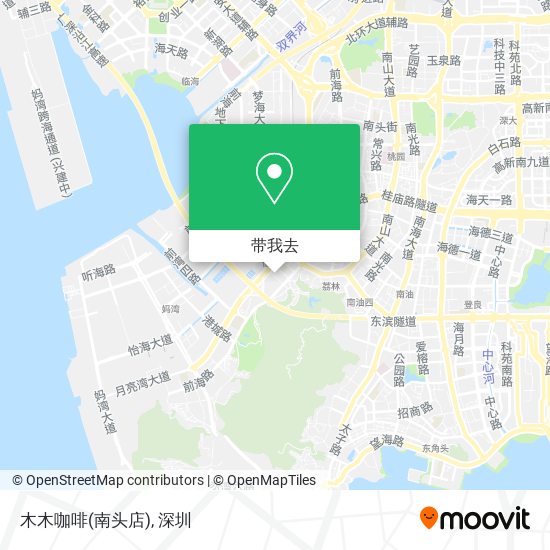 木木咖啡(南头店)地图