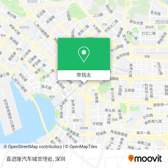 嘉进隆汽车城管理处地图