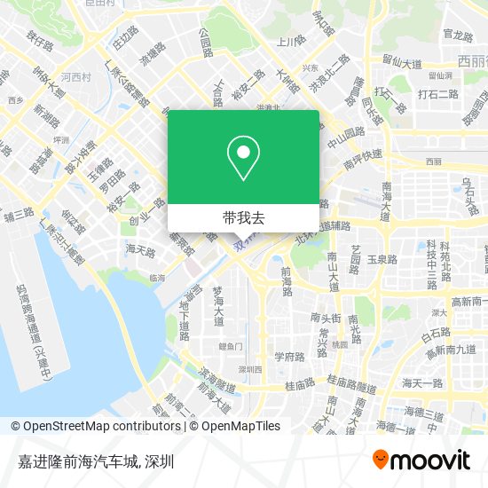 嘉进隆前海汽车城地图
