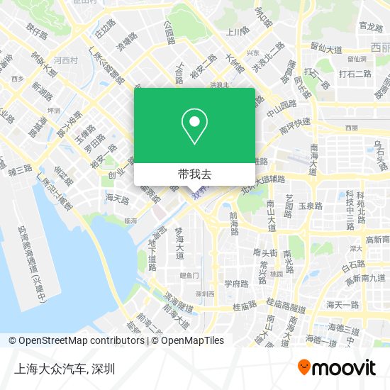 上海大众汽车地图