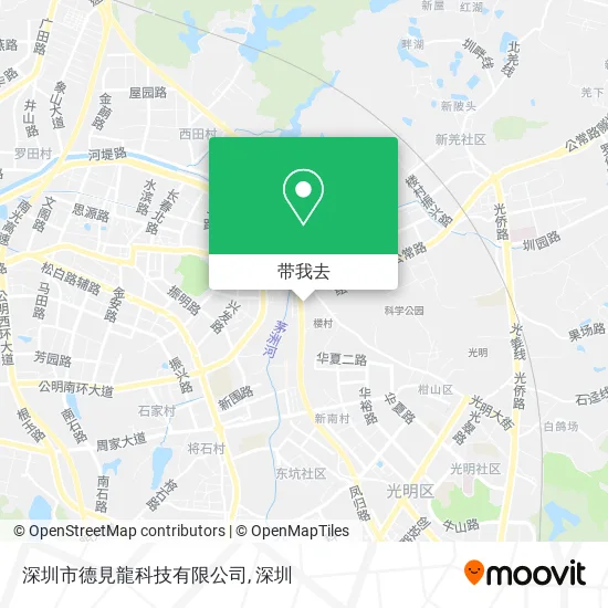 深圳市德見龍科技有限公司地图