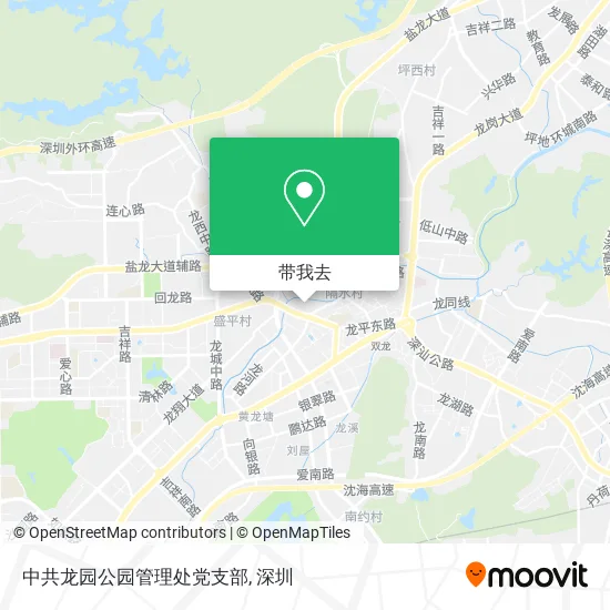 中共龙园公园管理处党支部地图