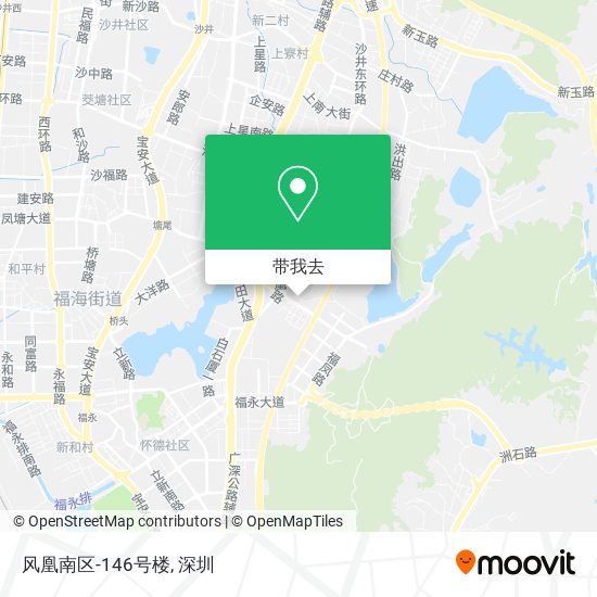 风凰南区-146号楼地图