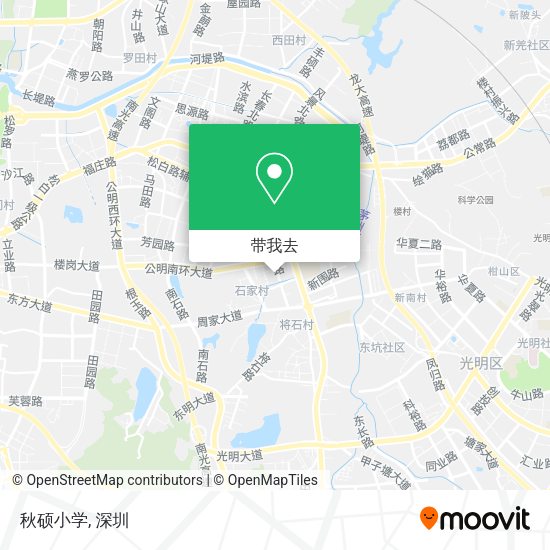 秋硕小学地图