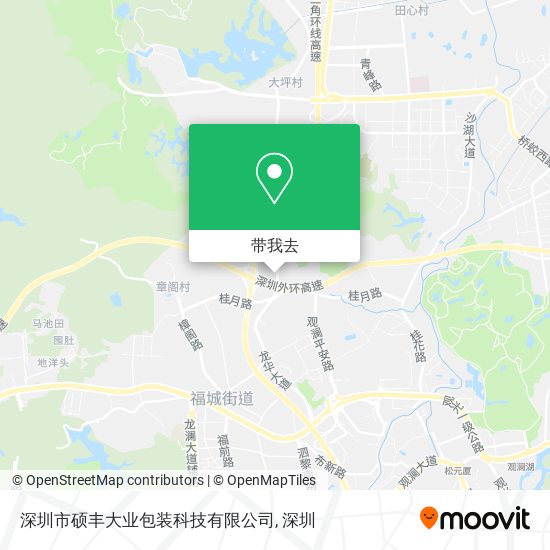 深圳市硕丰大业包装科技有限公司地图
