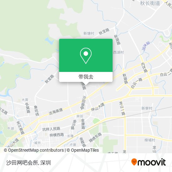 沙田网吧会所地图