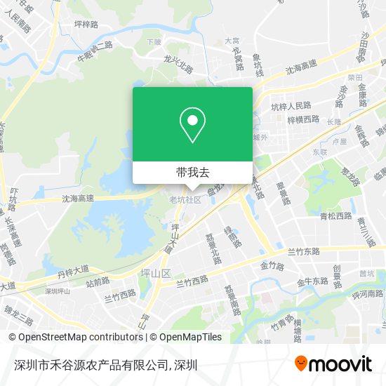 深圳市禾谷源农产品有限公司地图