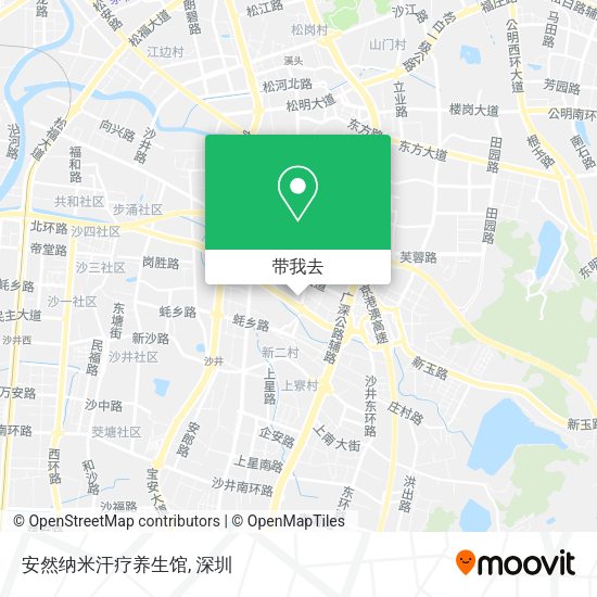 安然纳米汗疗养生馆地图