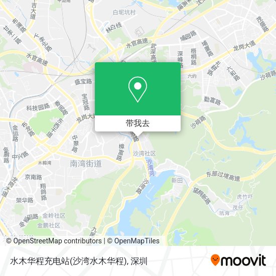 水木华程充电站(沙湾水木华程)地图