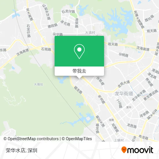 荣华水店地图