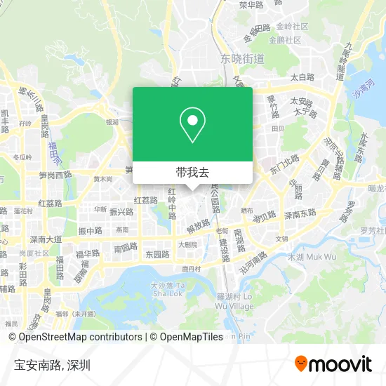 宝安南路地图
